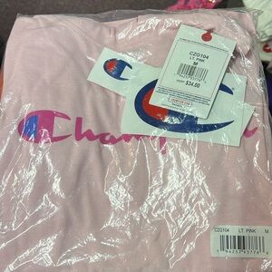 Champion long sleeve with hood : new in bag